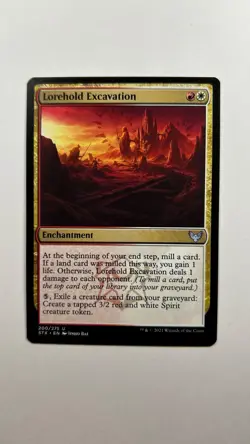 MTG Strixhaven School of Mages Lorehold Excavation 200/275 Magic the Gathering - Image 1