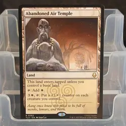 Magic: The Gathering Abandoned Air Temple Land Rare TLA 0263 2025 - Image 1