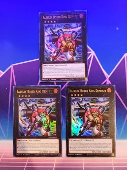 YUGIOH- Battlin' Boxer King Dempsey - LD10-EN036 - Ultra Rare - 1st Edition - Image 5