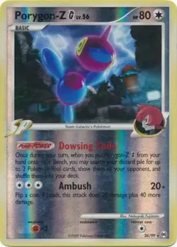 Heavily Played Porygon-Z G - 26/99 - Rare - Reverse Holo Pokemon Arceus - Image 1