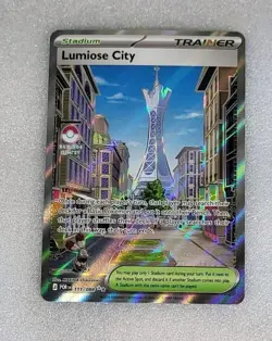 Lumiose City 111/088 NM/M Perfect Order POR Full Art Pokemon TCG - Image 1