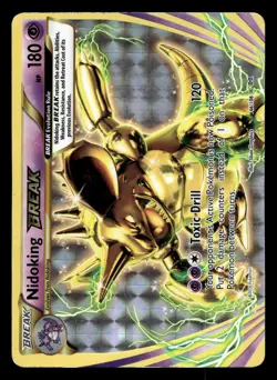 Nidoking BREAK 46/108 Evolutions Pokemon MP - Image 1