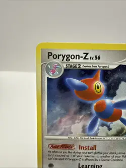 Porygon Z DP35 SWIRL Diamond & Pearl Cosmos Holo Promo Pokemon 2009 - Image 2