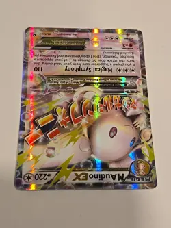 M Audino EX 85/124 Pokemon Fates Collide Holo Pokemon TCG Mega 2016 MP - Image 3