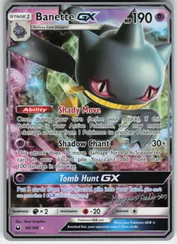 Banette GX 66/168 Ultra Rare World Championship Decks Pokemon Near Mint - Image 1