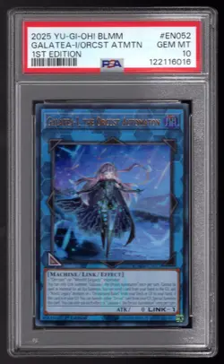 2025 YuGiOh Galatea-I, The Orcust Automaton 1st Edition Secret Rare BLMM-EN052 - Image 3