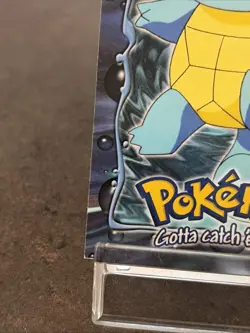 1999 Topps Pokemon SQUIRTLE 07 Stage 1 E7 of 12 - NON-HOLO Blue Label - Image 2