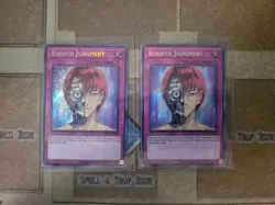 YUGIOH 2X REBIRTH JUDGMENT BROL-EN012 SECRET 1ST ED NM - Image 1