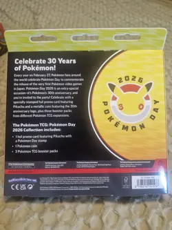 Pokemon TCG: Pokemon Day 2026 Collection Box - Brand New Sealed - Image 2