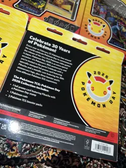 x8 Pokemon TCG Pokemon Day 2026 Collection Box New/Sealed Pikachu Promo 🚀 - Image 3