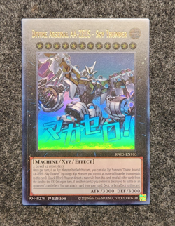 Yugioh! Divine Arsenal AA-ZEUS - Sky Thunder Ultra Rare STAMPED RA05-EN103 NM - Image 1