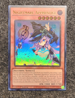 Nightmare Apprentice (Stamped) Ultra Rare RA05-EN135 YuGiOh! NM - Image 1