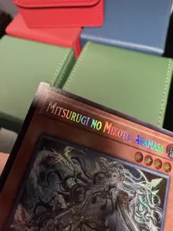 LP Mitsurugi no Mikoto, Aramasa 1st Edition Secret Rare L26D-ENM06 Yu-Gi-Oh! - Image 3