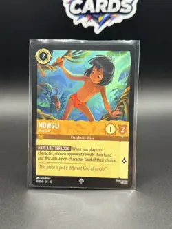 Disney Lorcana - Mowgli - Man Cub - Whispers In The Well Non-Foil 19/204 - Image 1
