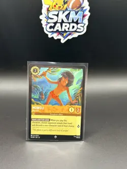 Disney Lorcana - Mowgli - Man Cub - Whispers In The Well Non-Foil 19/204 - Image 2