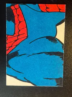 1966 Donruss Marvel Super Heroes Captain America #8 Rookie Year Card - Image 2