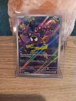 Pokemon Gastly SV05: Temporal Forces Illustration Rare Full Art Holo Card - Image 3