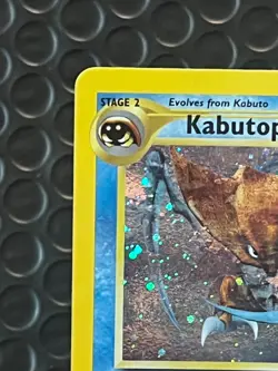 Kabutops 6/75 Neo Discovery Unlimited Holo Rare Vintage Pokemon Card - LP - Image 3