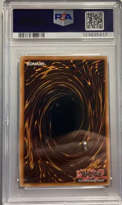 YUGIOH! PSA 9 2002 Blue-Eyes White Dragon SDK-001 Ultra Rare - Image 2