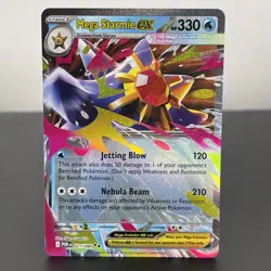 Mega Starmie EX 021/088 - ME Perfect Order - Double Rare - Pokemon TCG Card NM - Image 1