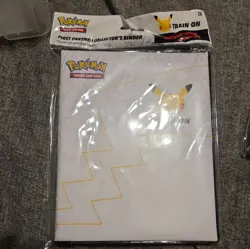 Celebrations 25th Anniversary JUMBO Card Binder + Pikachu Oversized Card NEW - Image 1