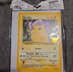 Celebrations 25th Anniversary JUMBO Card Binder + Pikachu Oversized Card NEW - Image 2