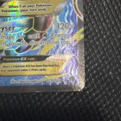 M Gyarados EX 115/122 BREAKpoint 2016 Full Art Holo SHINY Pokemon Card TCG - Image 4