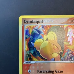 Cyndaquil 54/115 Unseen Forces Reverse Holo Stamped Pokemon Card LP - Image 4