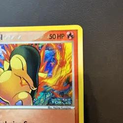 Cyndaquil 54/115 Unseen Forces Reverse Holo Stamped Pokemon Card LP - Image 5