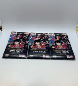 One Piece OP-09 Emperors In The New World 12-Card Sleeved Booster Pack Lot of 3 - Image 3