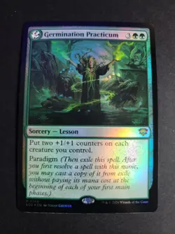 Germination Practicum (Foil) Mythic MTG Secrets of Strixhaven - Image 1