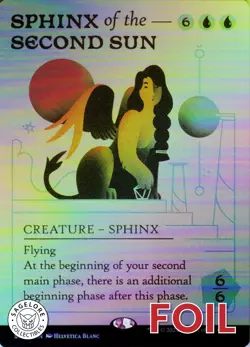 Sphinx of the Second Sun - Secret Lair Tome Astral Sorceress - 1720 - NM Foil - Image 1