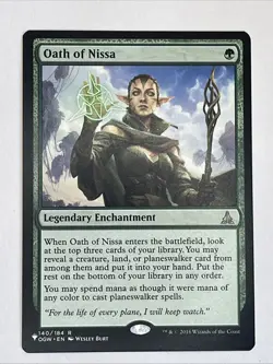 MTG Oath of Nissa ** Oath of the Gatewatch ** English (NM) - Image 1