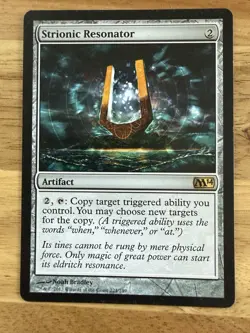 Strionic Resonator - Core Set 2014 (M14) Artifact Rare 224 Regular MTG - Image 1