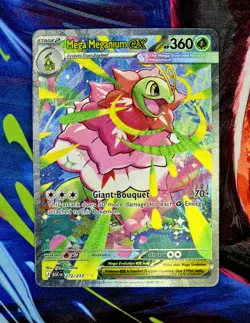 Mega Meganium ex 272/217 Pokemon Ascended Heroes SIR PACK FRESH MINT - Image 1