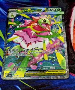 Mega Meganium ex 272/217 Pokemon Ascended Heroes SIR PACK FRESH MINT - Image 2