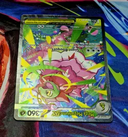 Mega Meganium ex 272/217 Pokemon Ascended Heroes SIR PACK FRESH MINT - Image 3