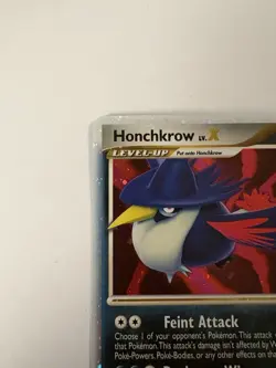 2007 Pokemon TCG Secret Wonders 132/132 Honchkrow Rare Holo LV.X Level Up 110HP - Image 2
