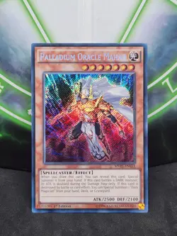 Yugioh Palladium Oracle Mahad MVP1-ENS53 Secret Rare 1st Edition NM - Image 1