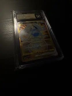 Lugia VSTAR Gold 211/195 CGC Pristine 10 Secret Rare Silver Tempest Pokemon - Image 4