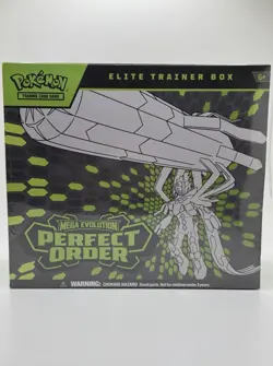 Perfect Order Pokemon Center Elite Trainer Box ETB Sealed New - Image 1