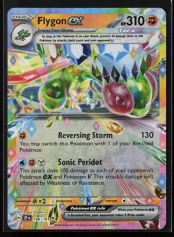 Flygon ex 106/191 Double Rare Surging Sparks Pokemon NM - Image 1