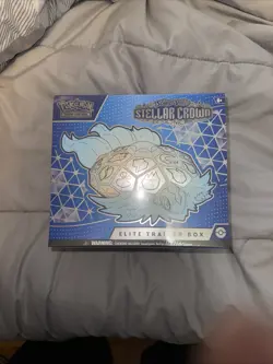 Pokemon Scarlet & Violet Steller Crown Elite Trainer Box New Factory Sealed ETB - Image 1