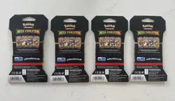 4x Pokemon TCG Mega Evolution Sleeved Booster Pack Sealed Gardevoir Venusaur Art - Image 2