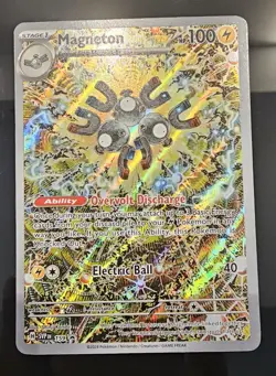 Pokemon TCG Magneton 159/SVP EN Scarlet & Violet Promo Holo - NM - Image 1