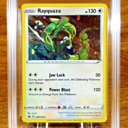 Pokemon Sword & Shield Black Star Promo Rayquaza SWSH029 AGS Legendary 10 2020 - Image 2