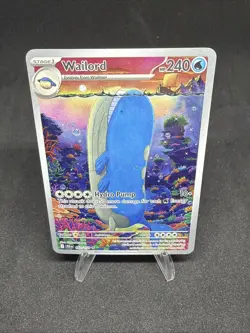 Pokemon TCG: Wailord 162/159 Illustration Rare Sv09: Journey Together English NM - Image 2