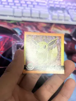 Eevee #133 Pokemon 1999 Artbox Sticker DMG - Image 4