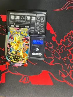 VERY HEAVY! GOD PACKUU SIRUU 22.83g Ascended Heroes Pokemon TCG Booster (SEALED) - Image 1
