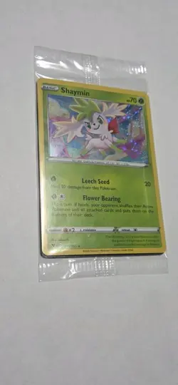 SEALED Shaymin 015/185 PROMO Cosmos Holo Rare Pokemon TCG - Image 1